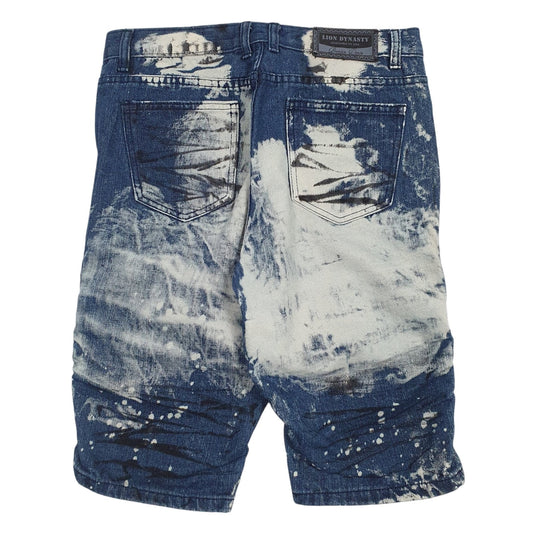 Womens Blue Lion Dynasty   Shorts