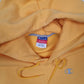 Mens Yellow Champion Vintage 00s Hoodie Jumper