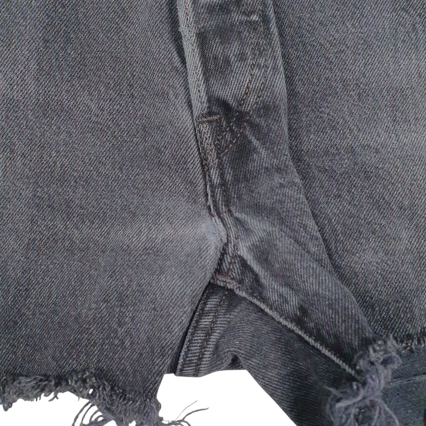 Womens Grey Levis   Shorts