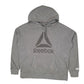 Womens Grey Reebok  Hoodie Jumper