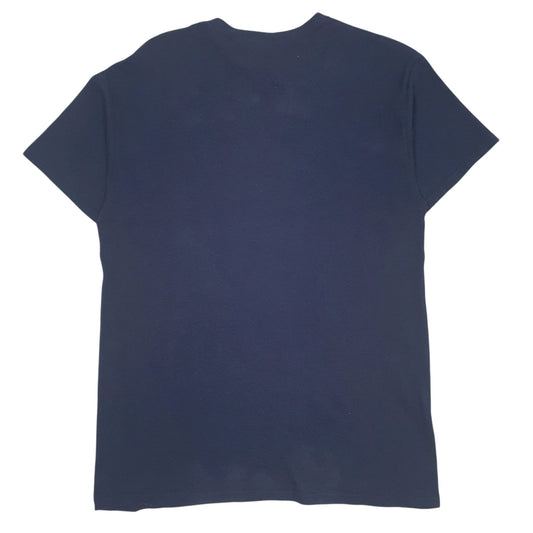 Mens Navy Gildan   T Shirt