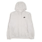 Mens White Nike  Hoodie Jumper