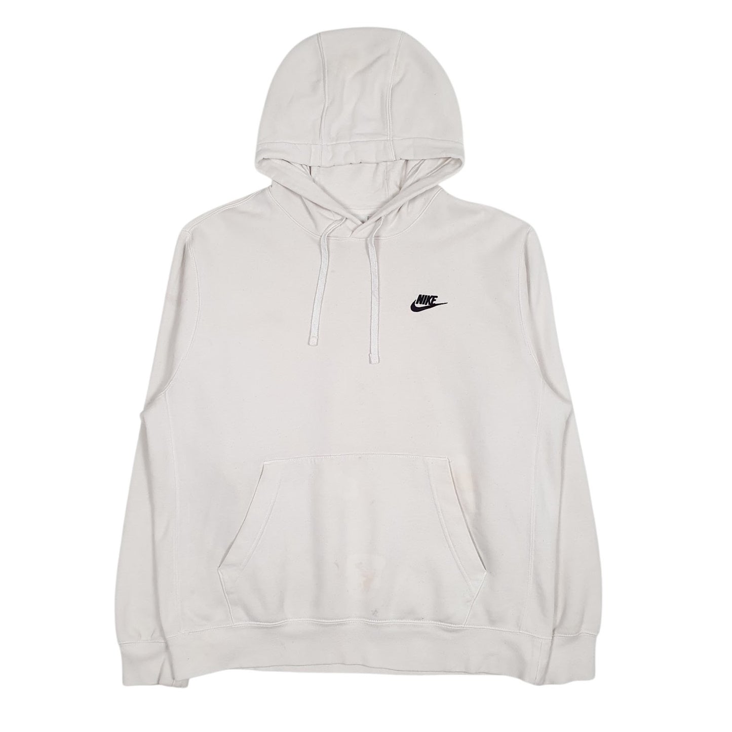 Mens White Nike  Hoodie Jumper