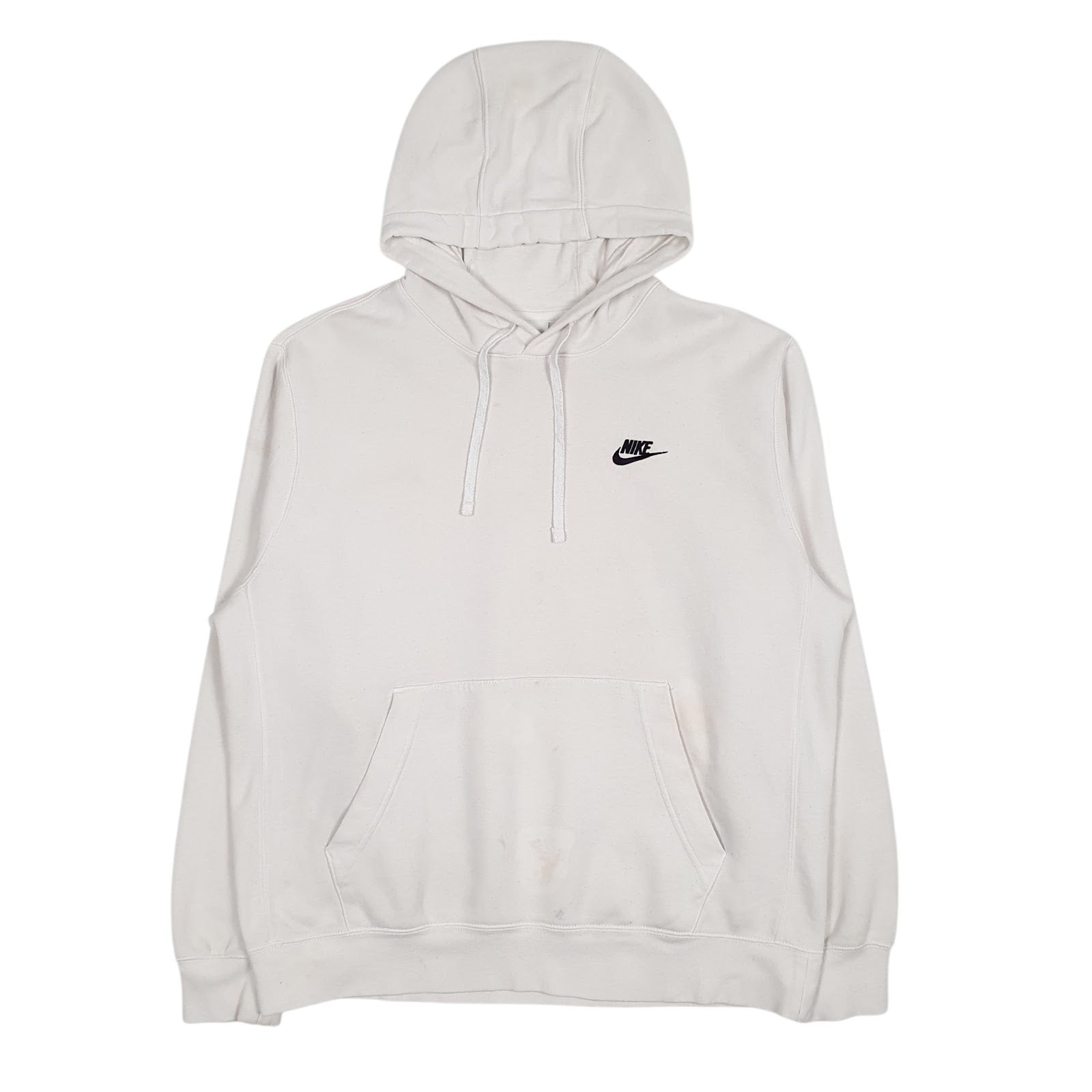 Mens White Nike  Hoodie Jumper