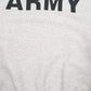 Mens Grey Jerzees Army Crewneck Jumper