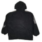 Mens Black Adidas Vintage 90s Windbreaker Crewneck Coat