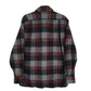 Mens Grey ST Refined Wear Plaid Flannel  Shirt