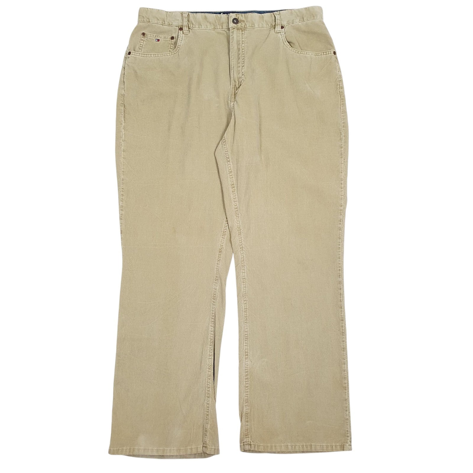 Mens Beige Tommy Hilfiger  Corduroy Trousers