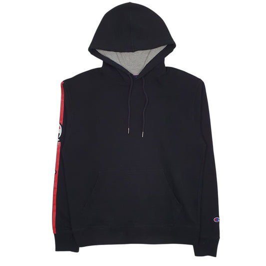 Mens Black Champion  Hoodie Jumper