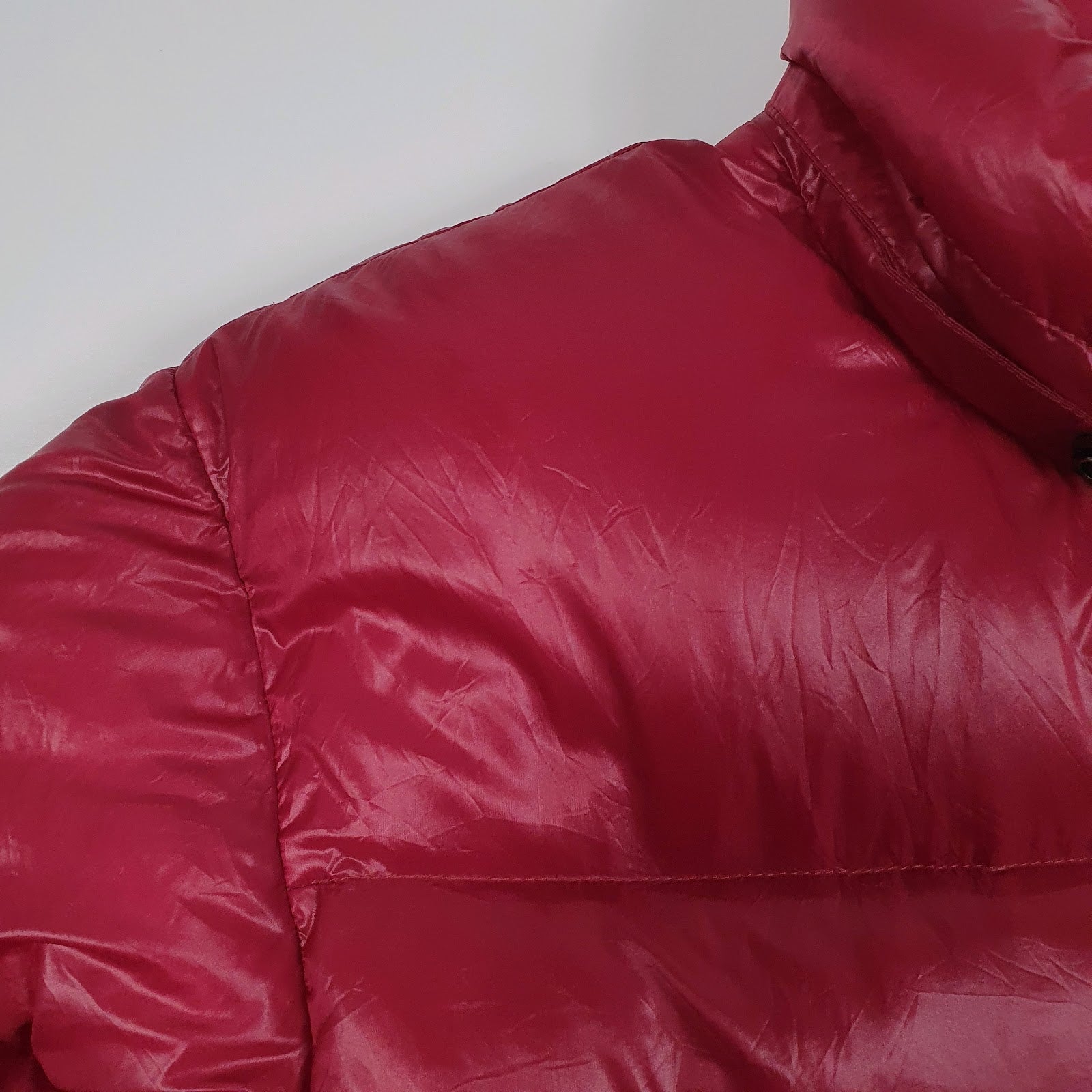 Mens Red The North Face Nuptse 2  Coat