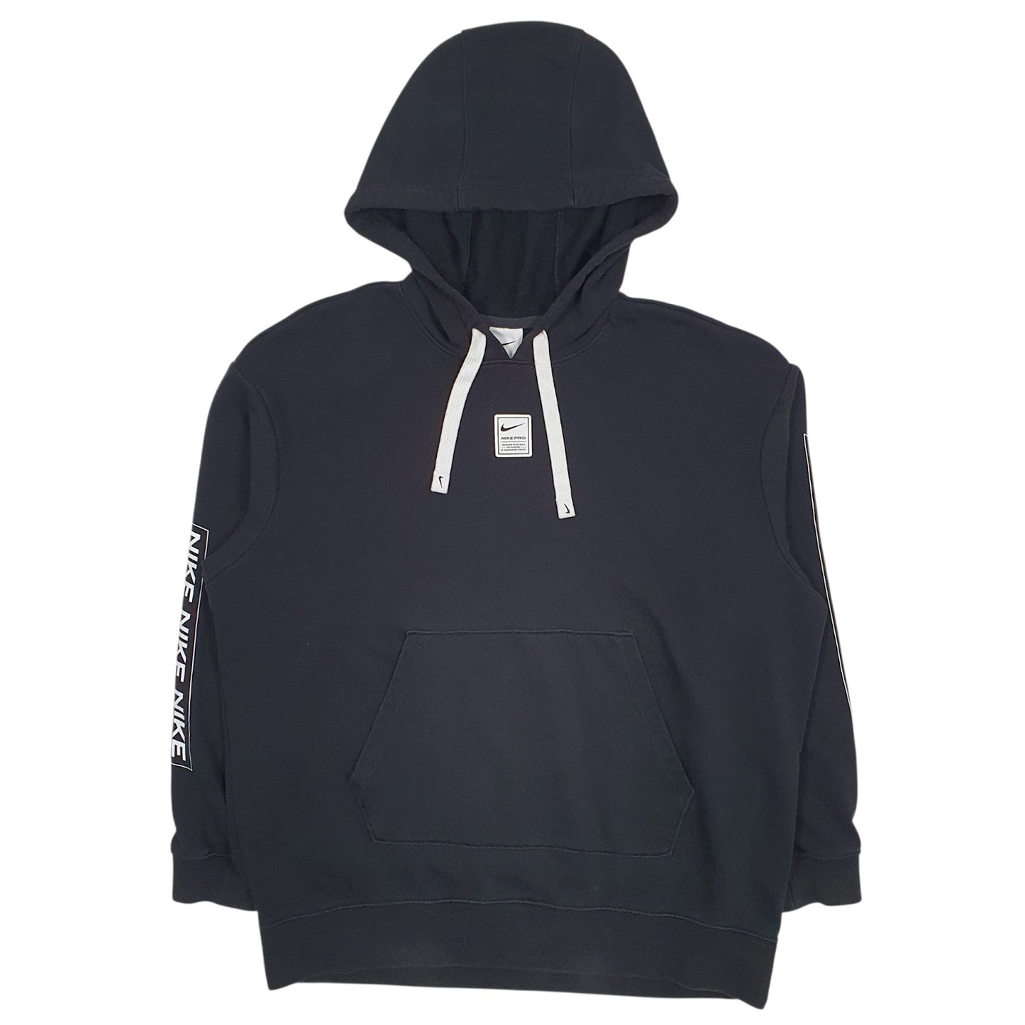 Mens Black Nike Dri-Fit Hoodie Jumper