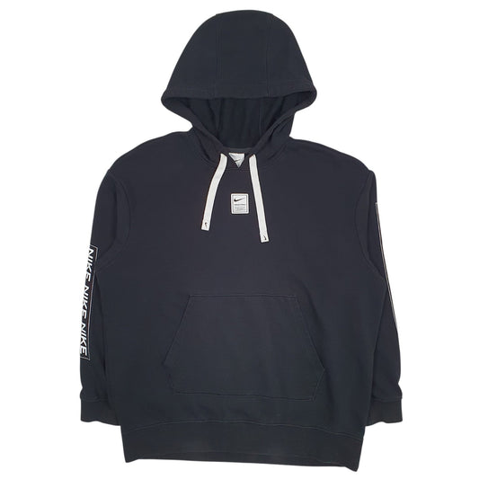 Mens Black Nike Dri-Fit Hoodie Jumper