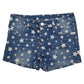 Womens Blue Y.F.K  Denim Shorts