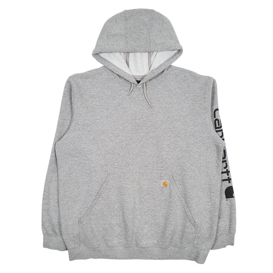 Mens Grey Carhartt  Hoodie Jumper