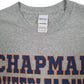 Mens Grey Gildan Chapman Cheerleading  T Shirt