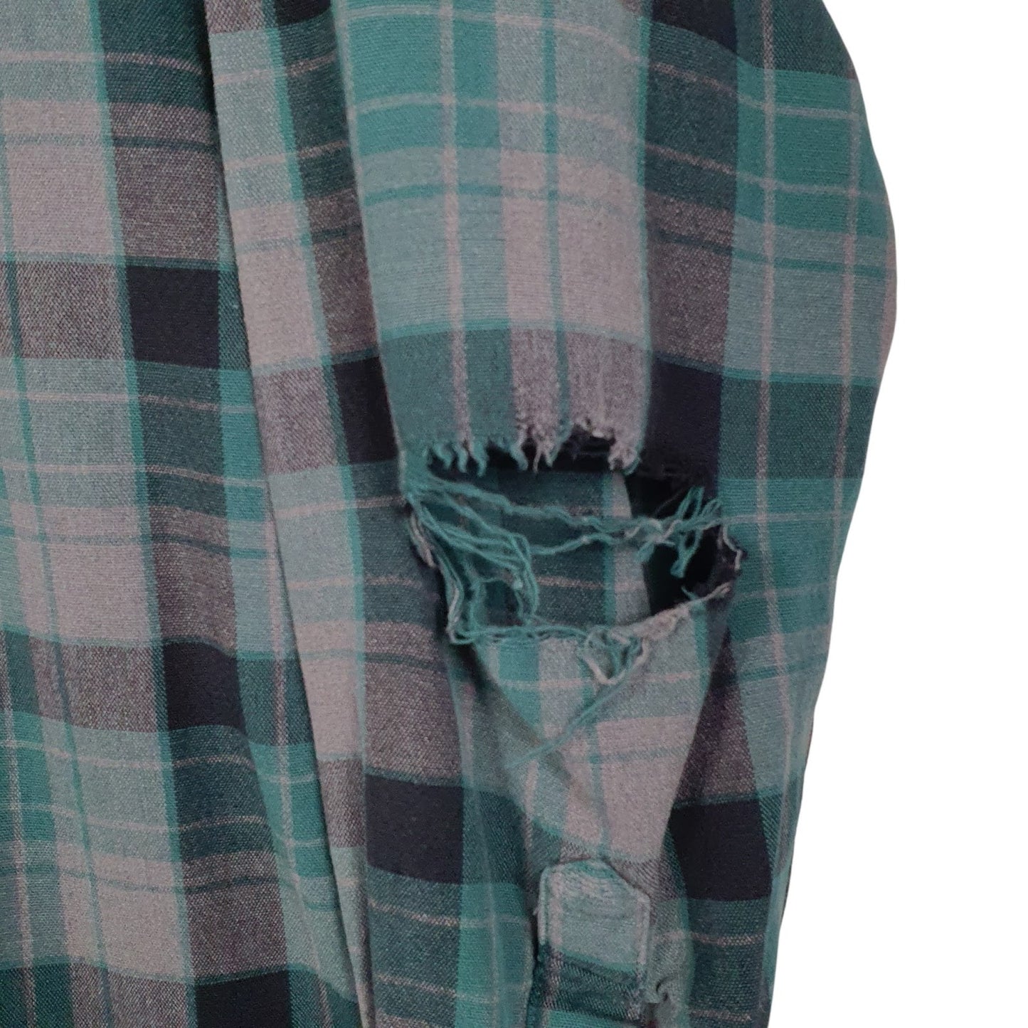 Mens Grey L.L.Bean Chamois  Shirt
