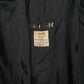 Mens Navy Plain T Simple Vintage 90s Varsity College Bomber  Coat