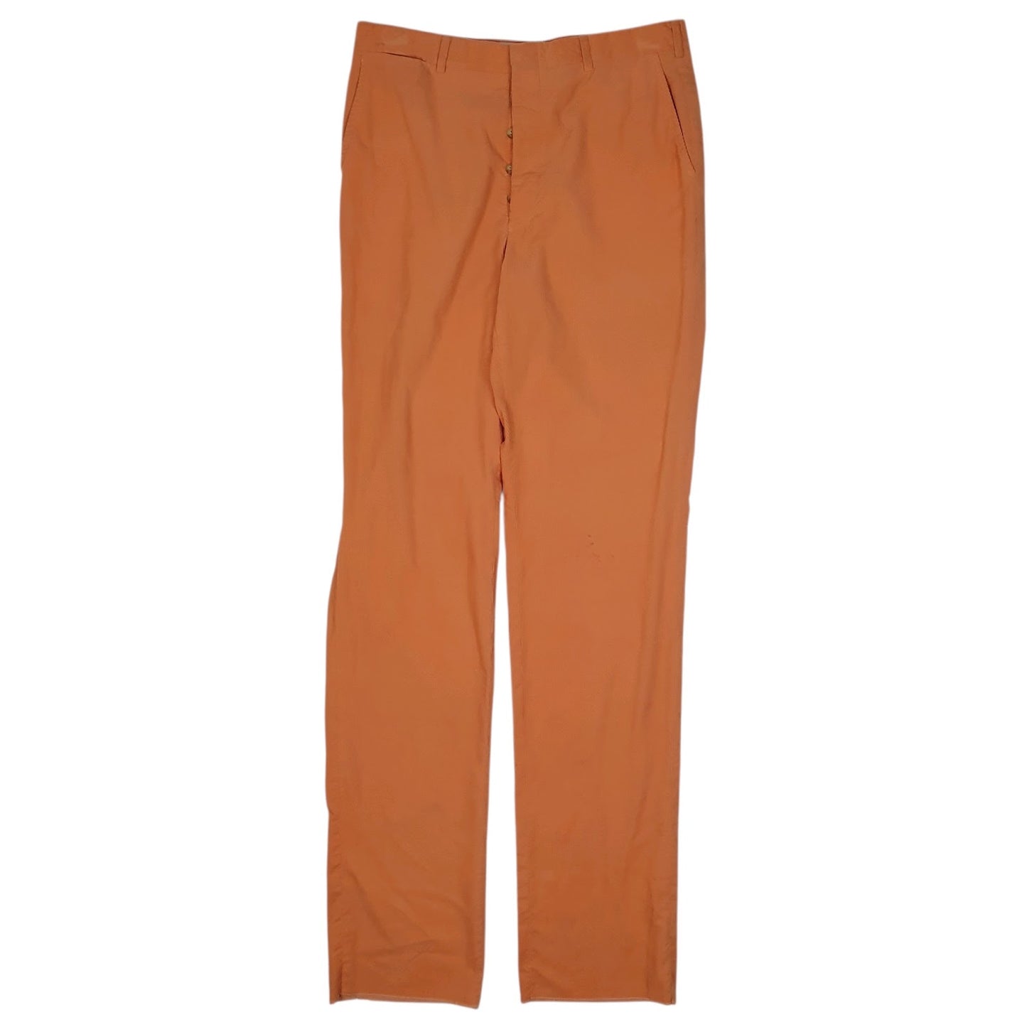 Mens Orange Polo Ralph Lauren Vintage 90s Corduroy Trousers