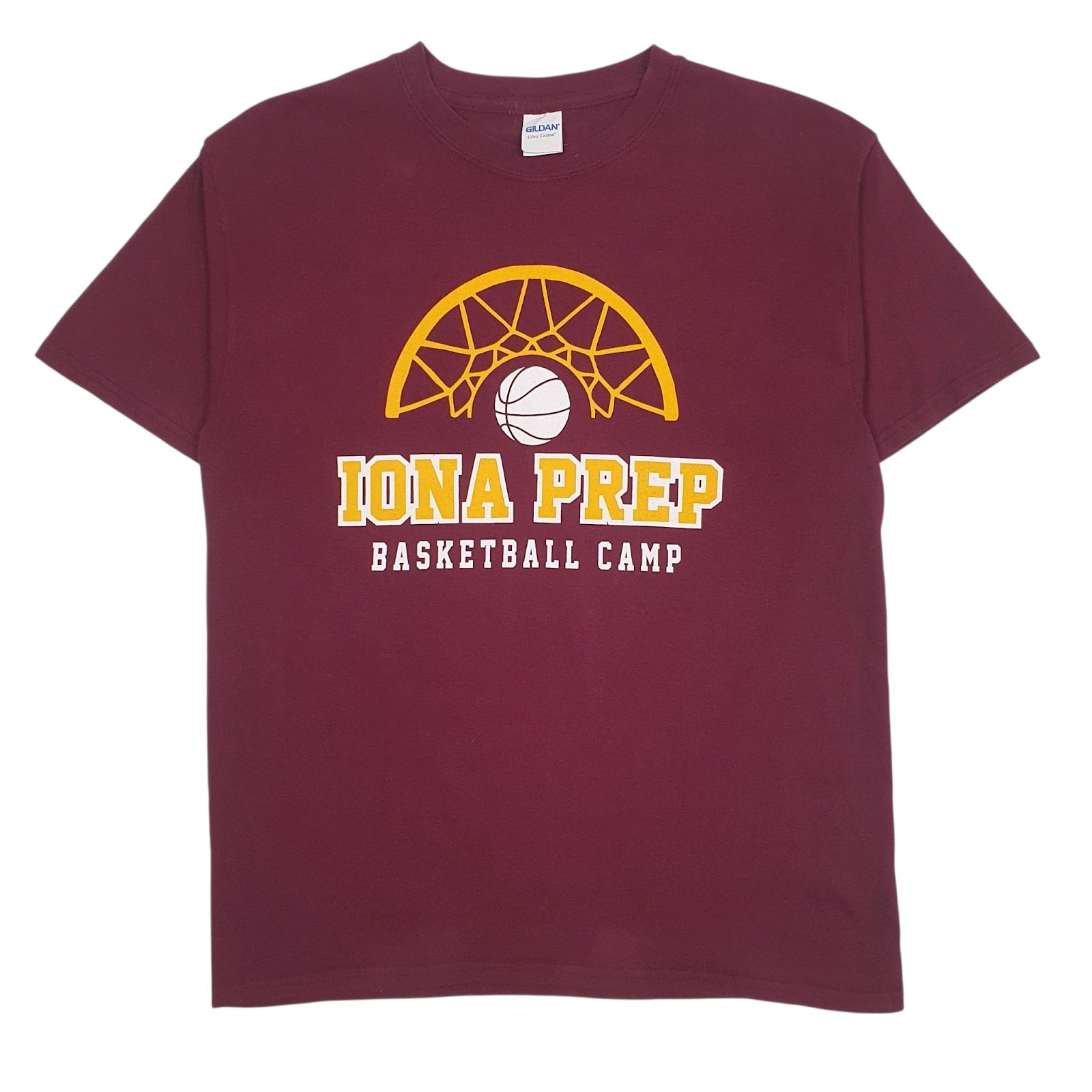 Mens Burgundy Gildan  Short Sleeve T Shirt