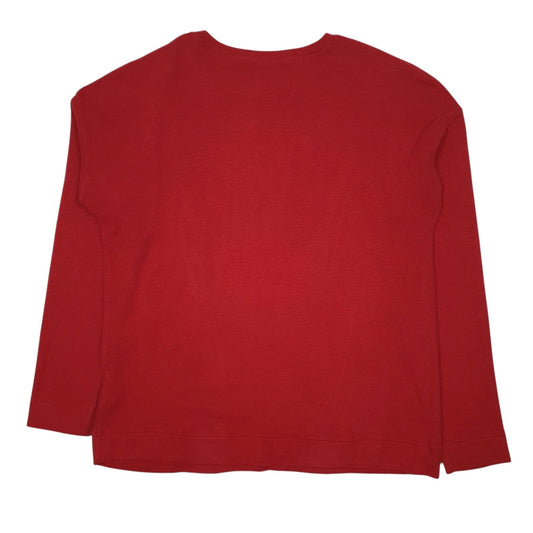 Womens Red United Colors Of Benetton  Crewneck Jumper