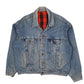 Mens Blue Levis Vintage 90s Blanket Lined Type 3 Trucker Full Zip Coat