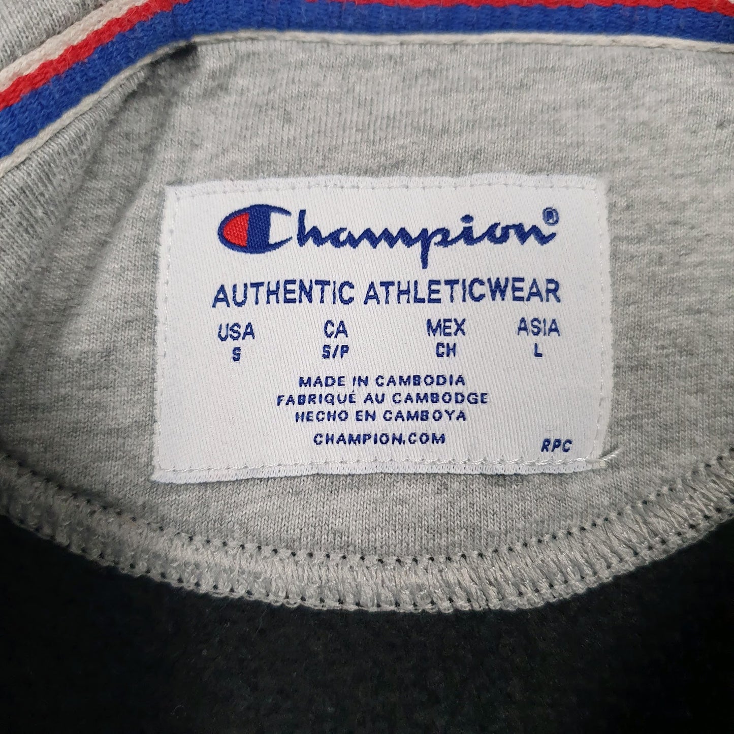 Mens Black Champion  Hoodie Jumper
