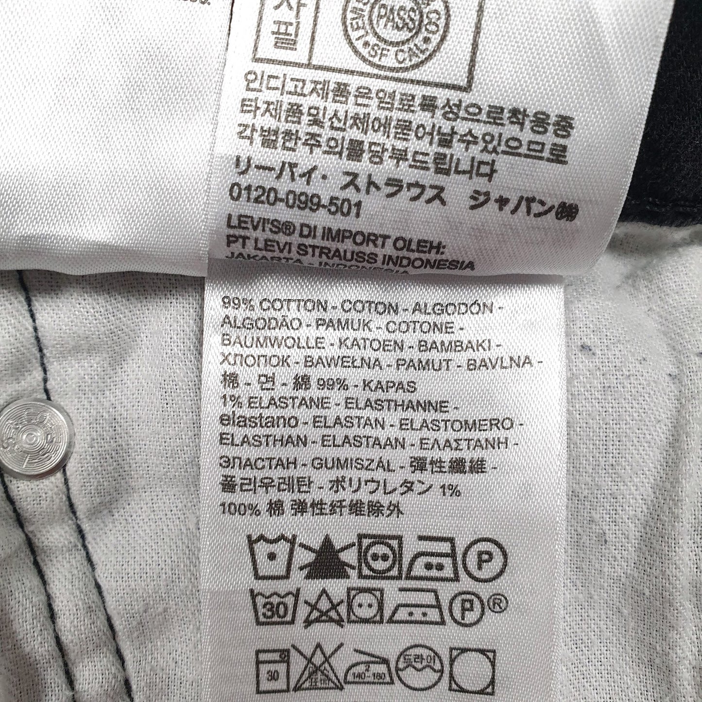 Mens Black Levis   Jeans