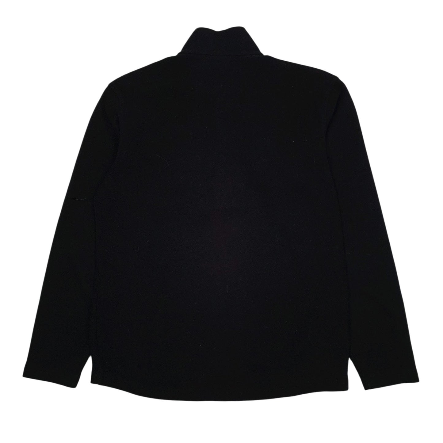 Mens Black Patagonia Conservation Quarter Zip Jumper