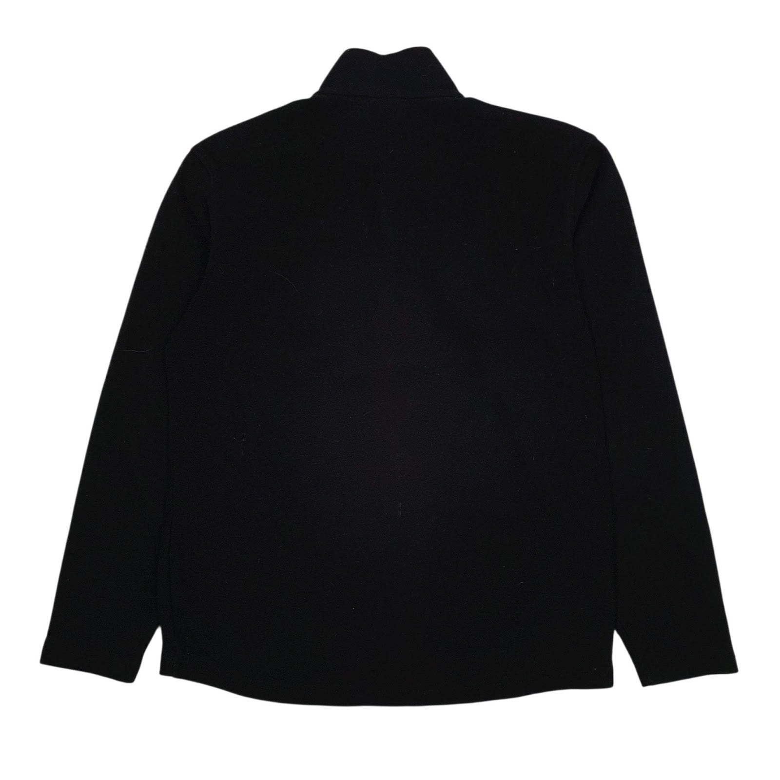 Mens Black Patagonia Conservation Quarter Zip Jumper