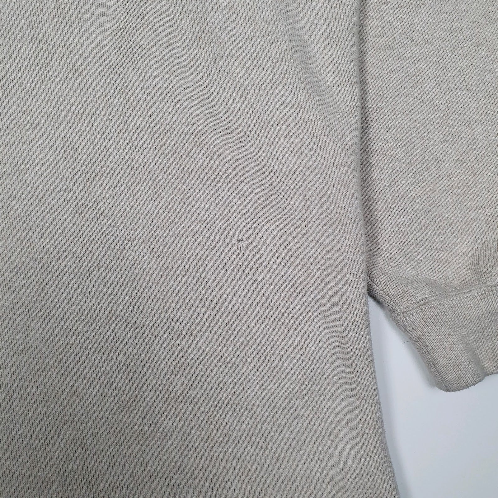 Mens Grey Polo Ralph Lauren  Quarter Zip Jumper