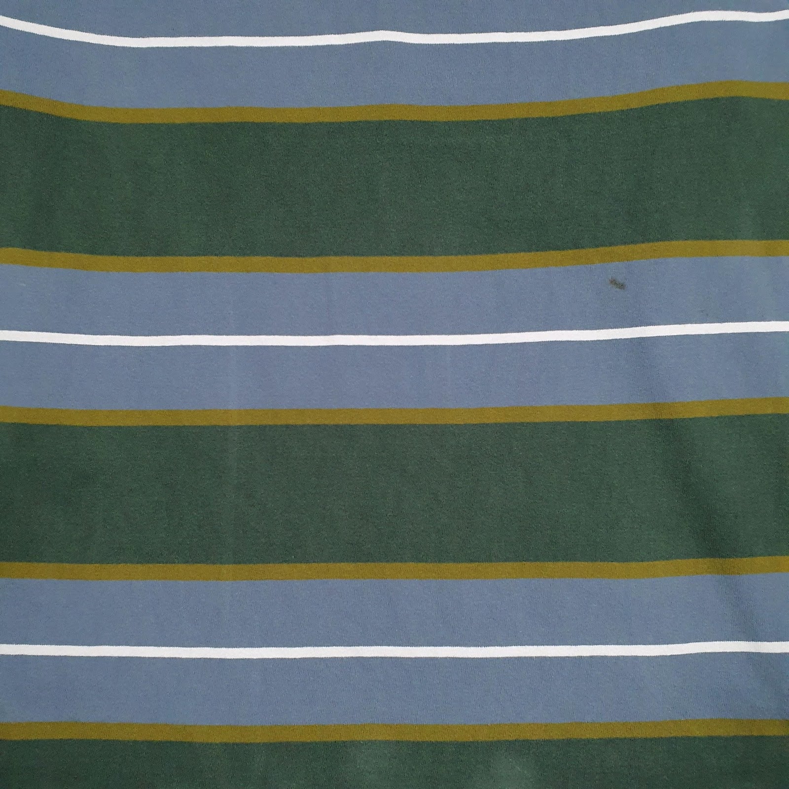 Mens Green Vans Rugby Crewneck Polo Shirt