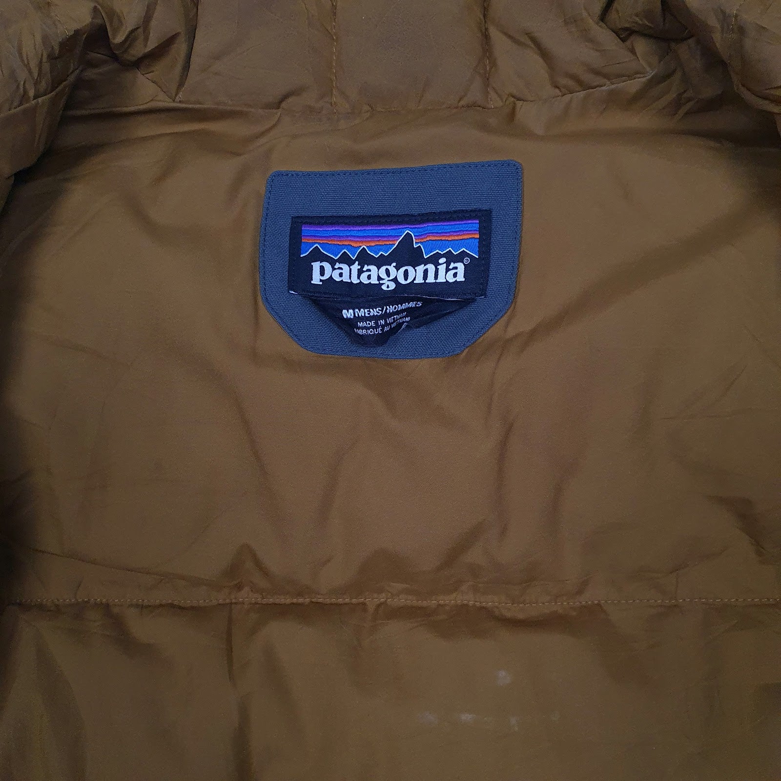 Mens Grey Patagonia Bivy  Coat