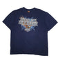 Mens Navy Harley Davidson Annapolis Maryland Short Sleeve T Shirt