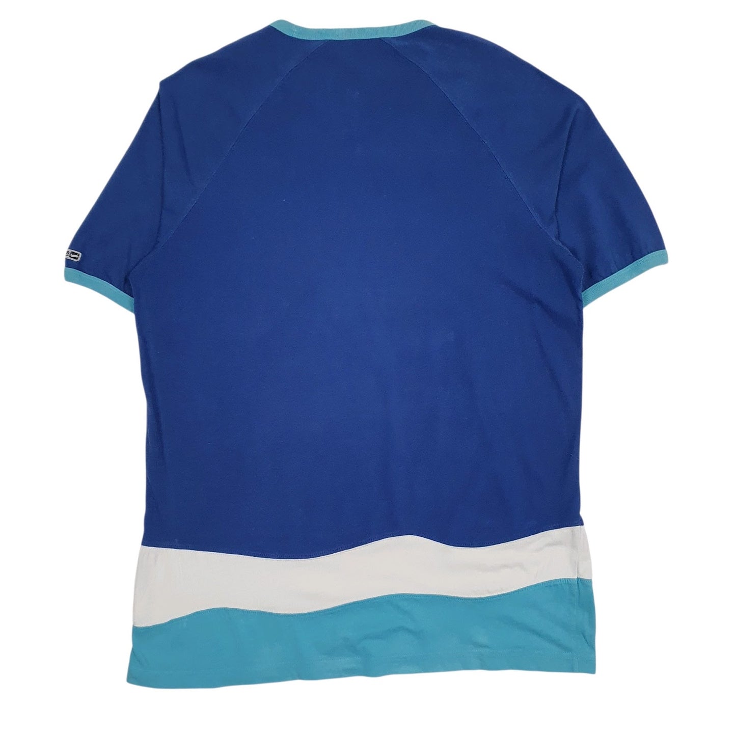 Mens Blue Gas   T Shirt