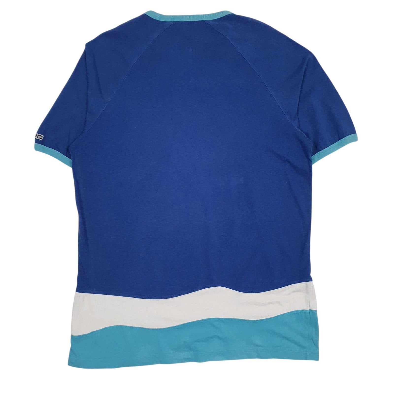 Mens Blue Gas   T Shirt