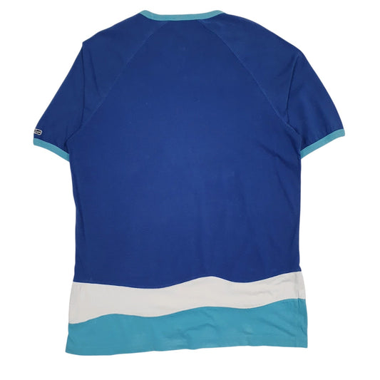 Mens Blue Gas   T Shirt
