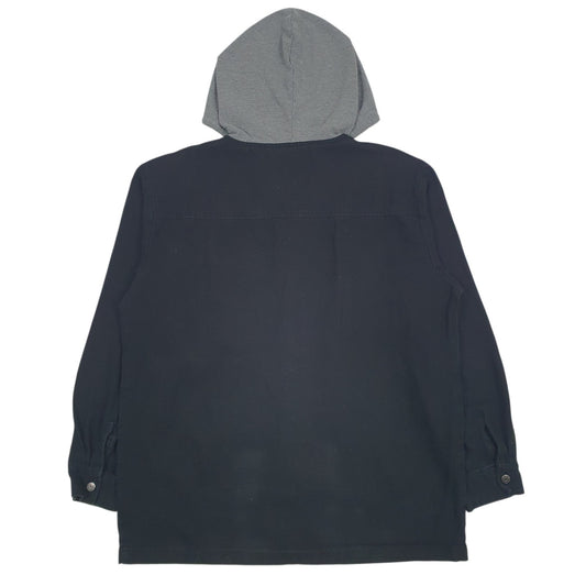 Mens Black Wrangler Workwear  Coat