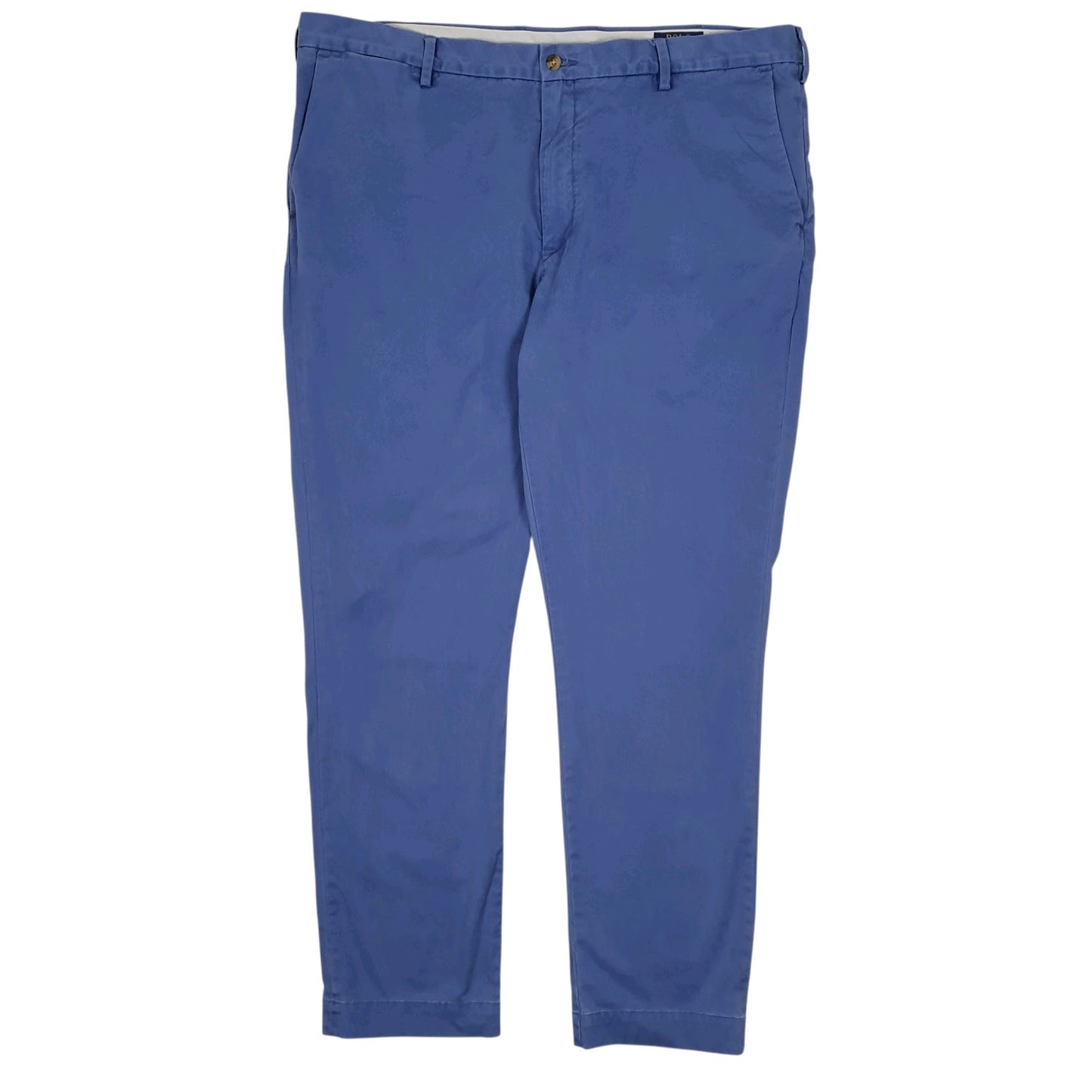 Mens Blue Polo Ralph Lauren Stretch Slim Fit Chino Trousers