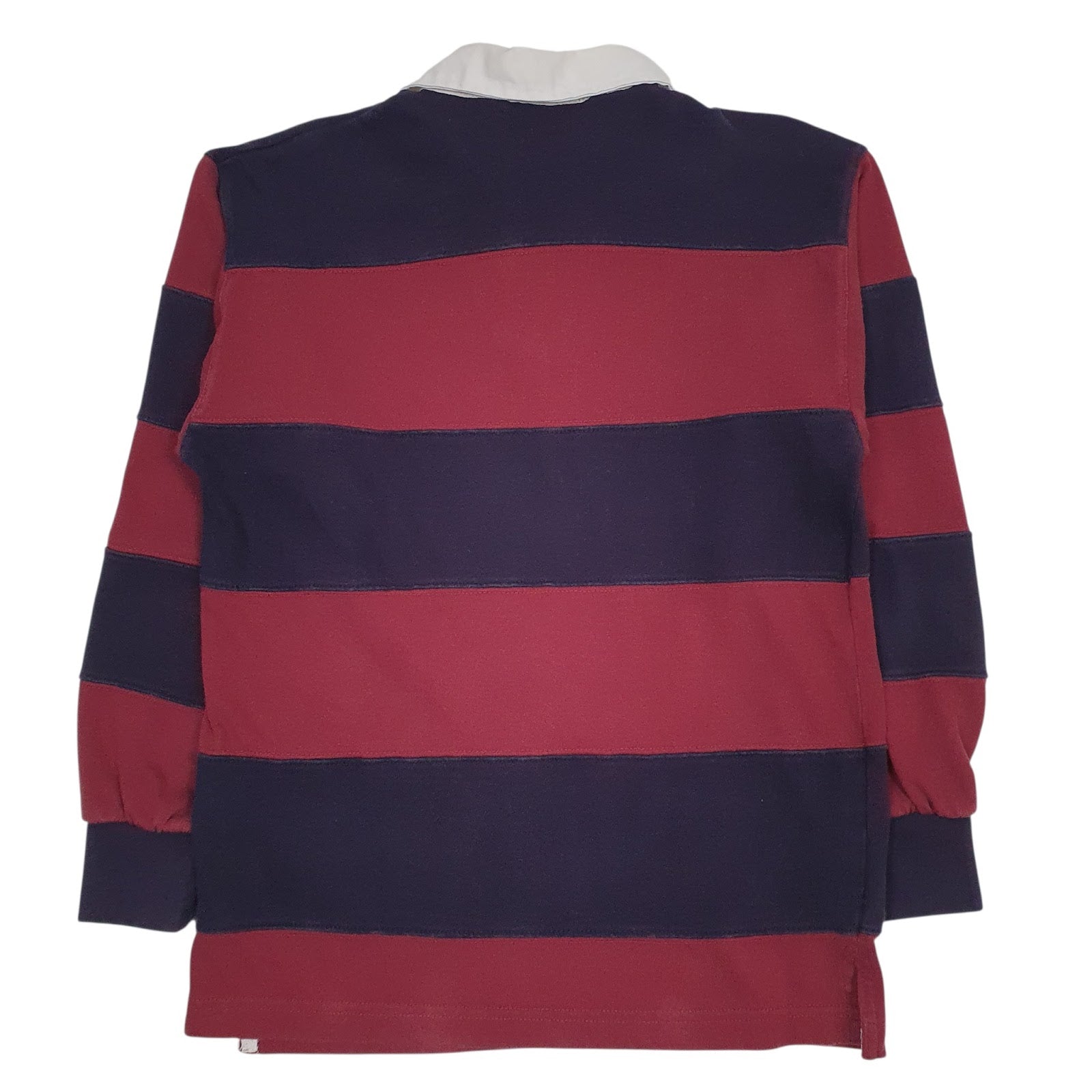 Mens Res Front Row Rugby Crewneck Polo Shirt