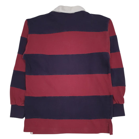 Mens Res Front Row Rugby Crewneck Polo Shirt