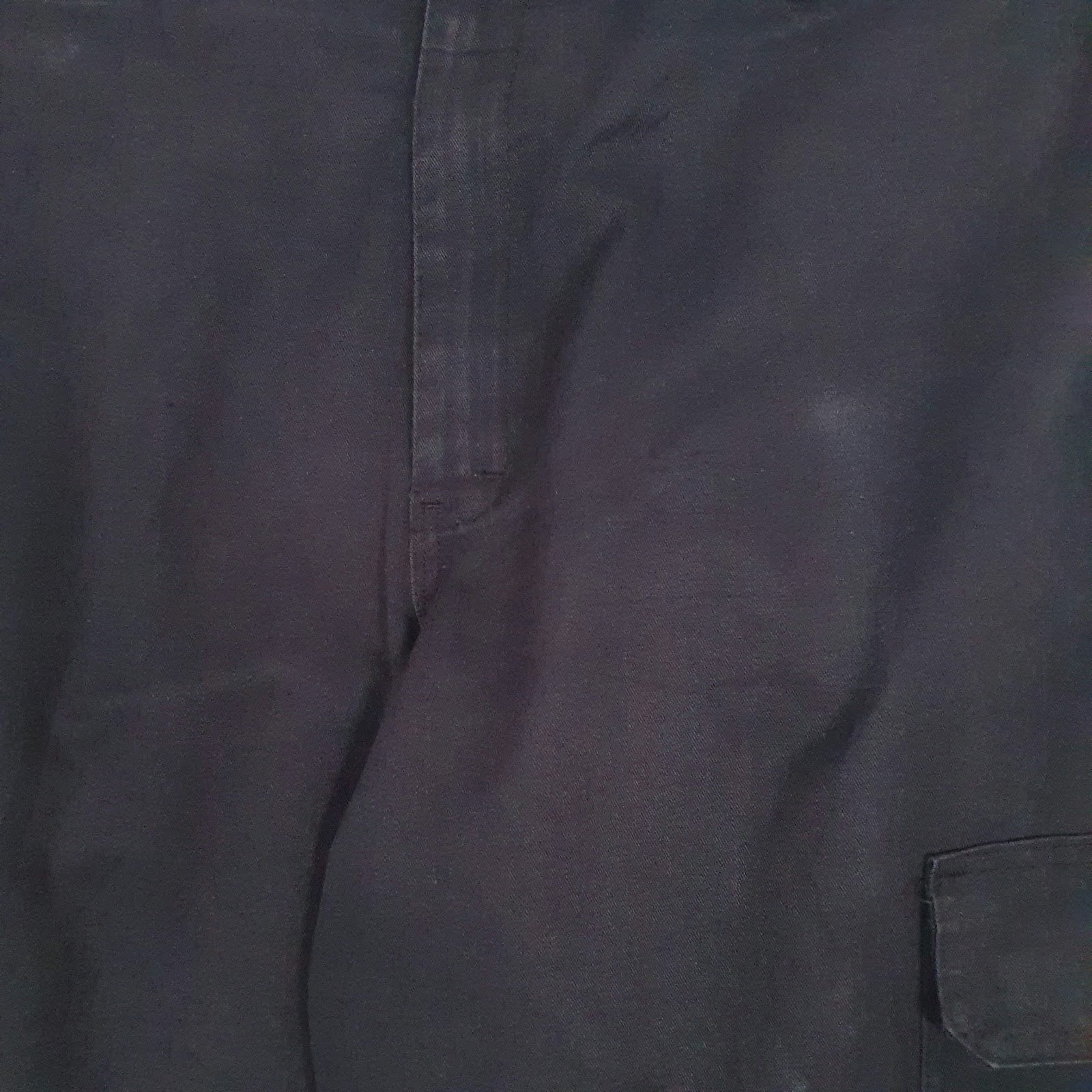 Mens Black Dickies   Trousers