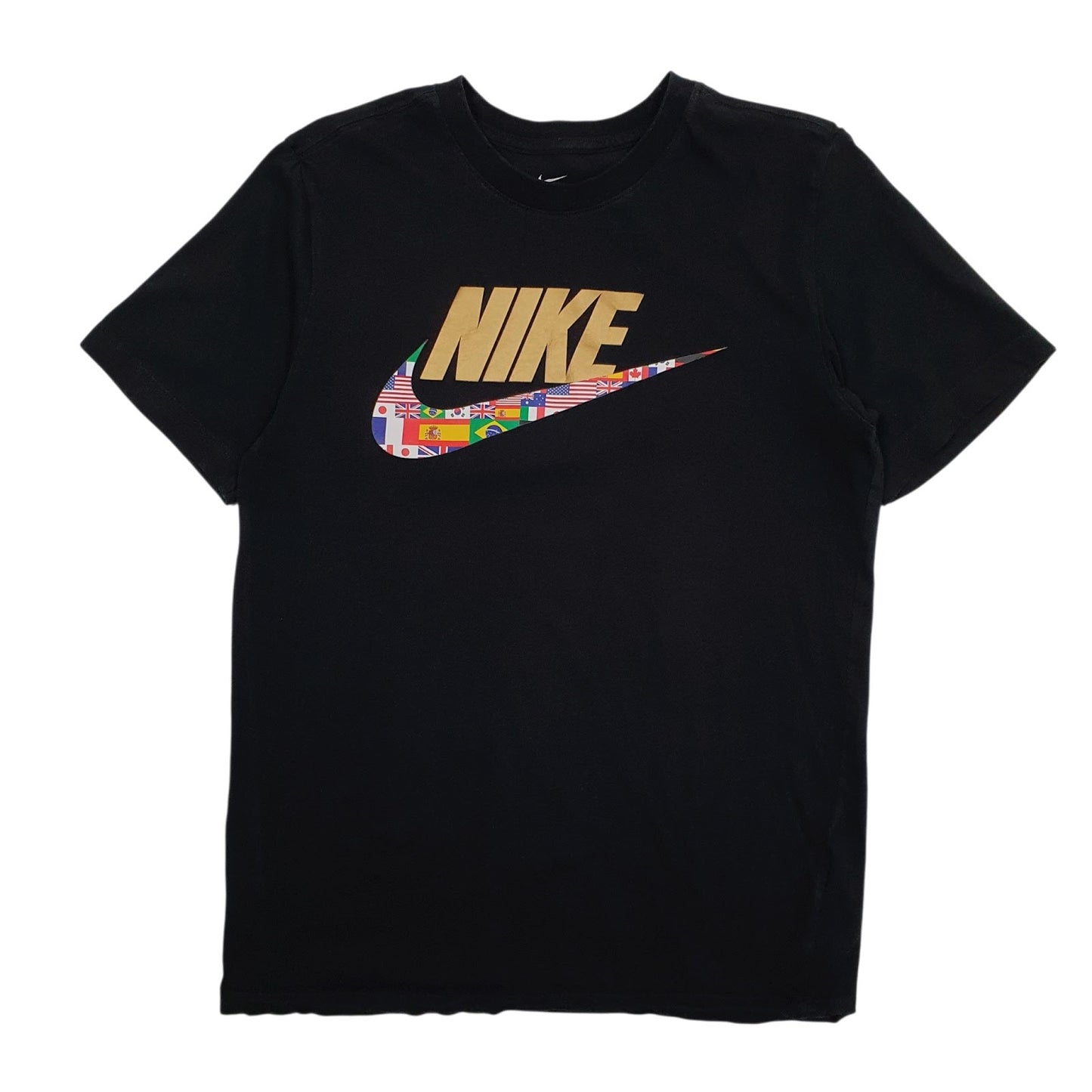 Mens Black Nike  Short Sleeve T Shirt