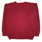 Mens Red Tultex Graphic Vintage 90s Made In USA Crewneck Jumper