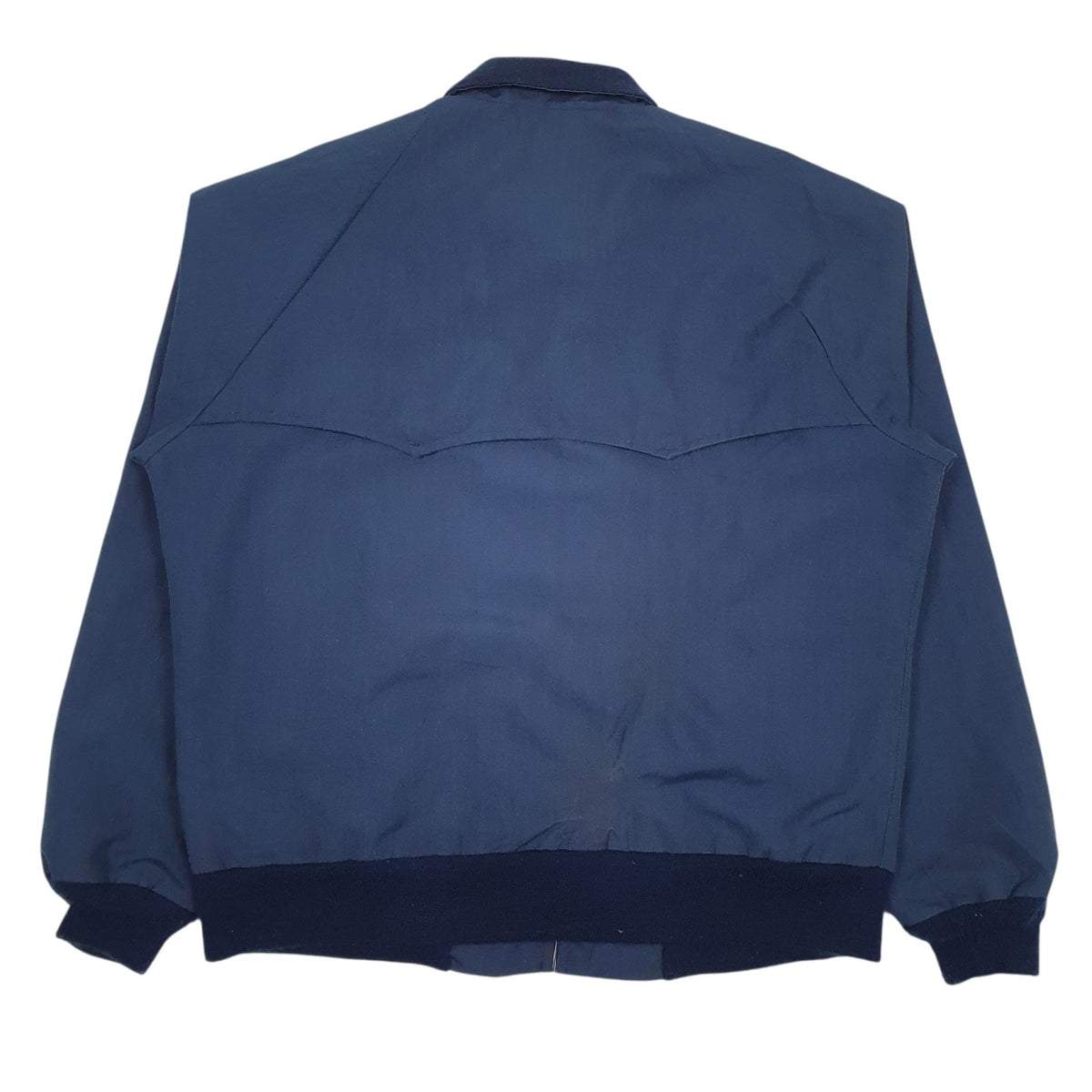 Mens Blue Wrangler Bomber Vintage 80s Made In USA  Coat