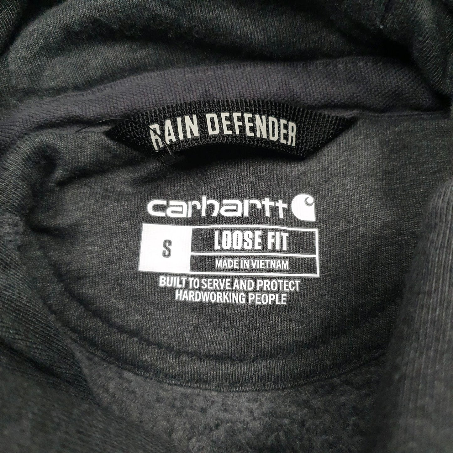 Mens Grey Carhartt  Hoodie Jumper