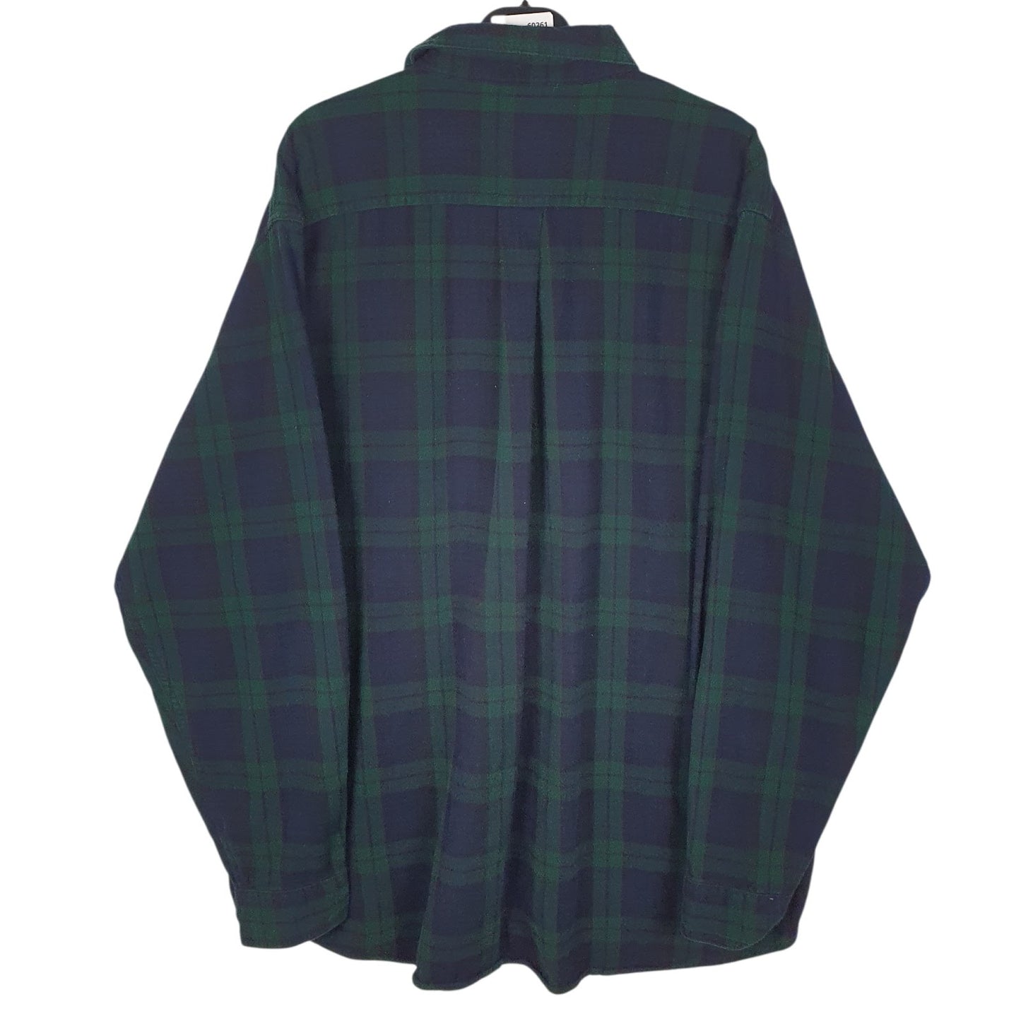 Mens Navy L.L.Bean Flannel  Shirt