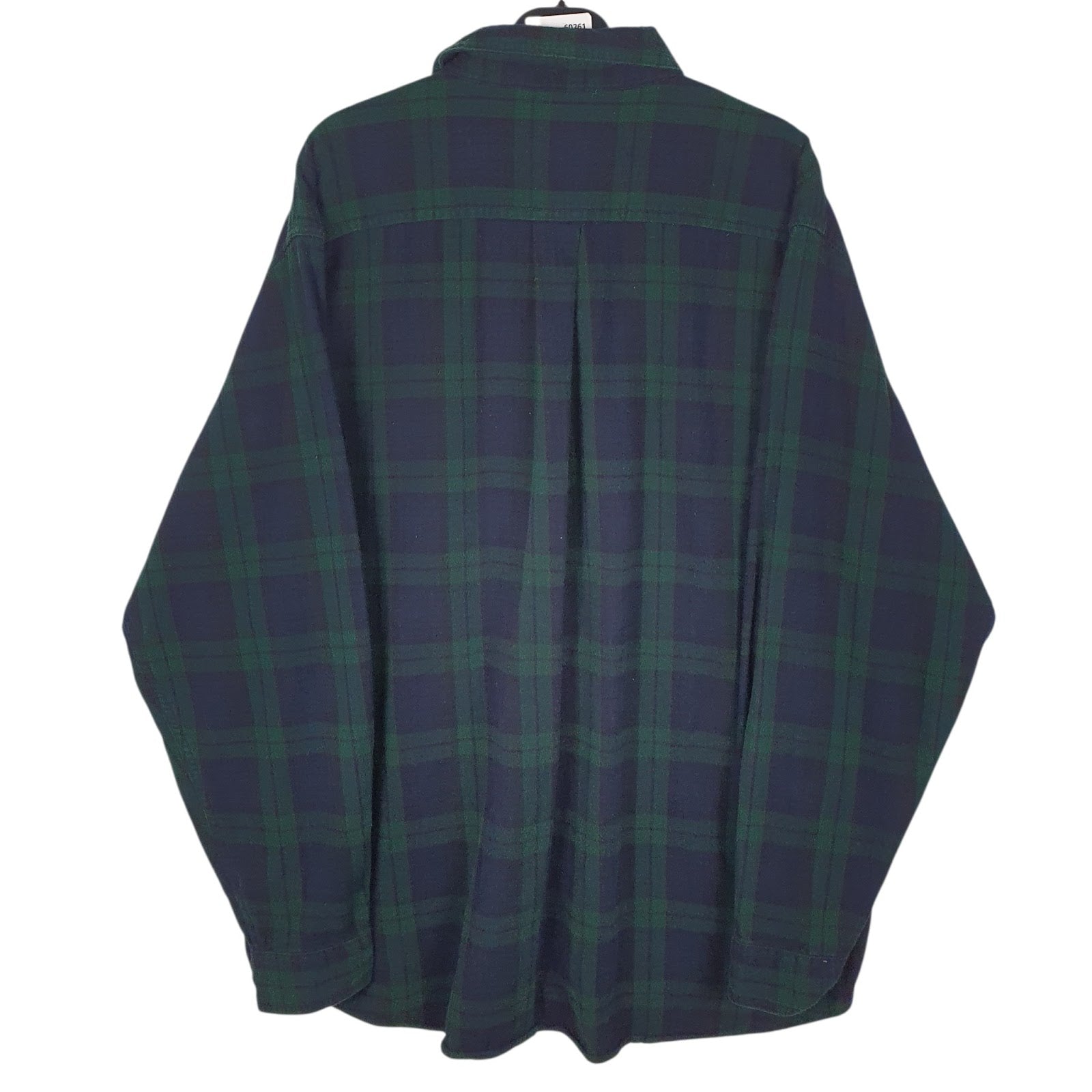 Mens Navy L.L.Bean Flannel  Shirt