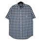 Mens Blue Fila  Short Sleeve Shirt