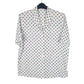 Womens White Pierbe  Short Sleeve Shirt