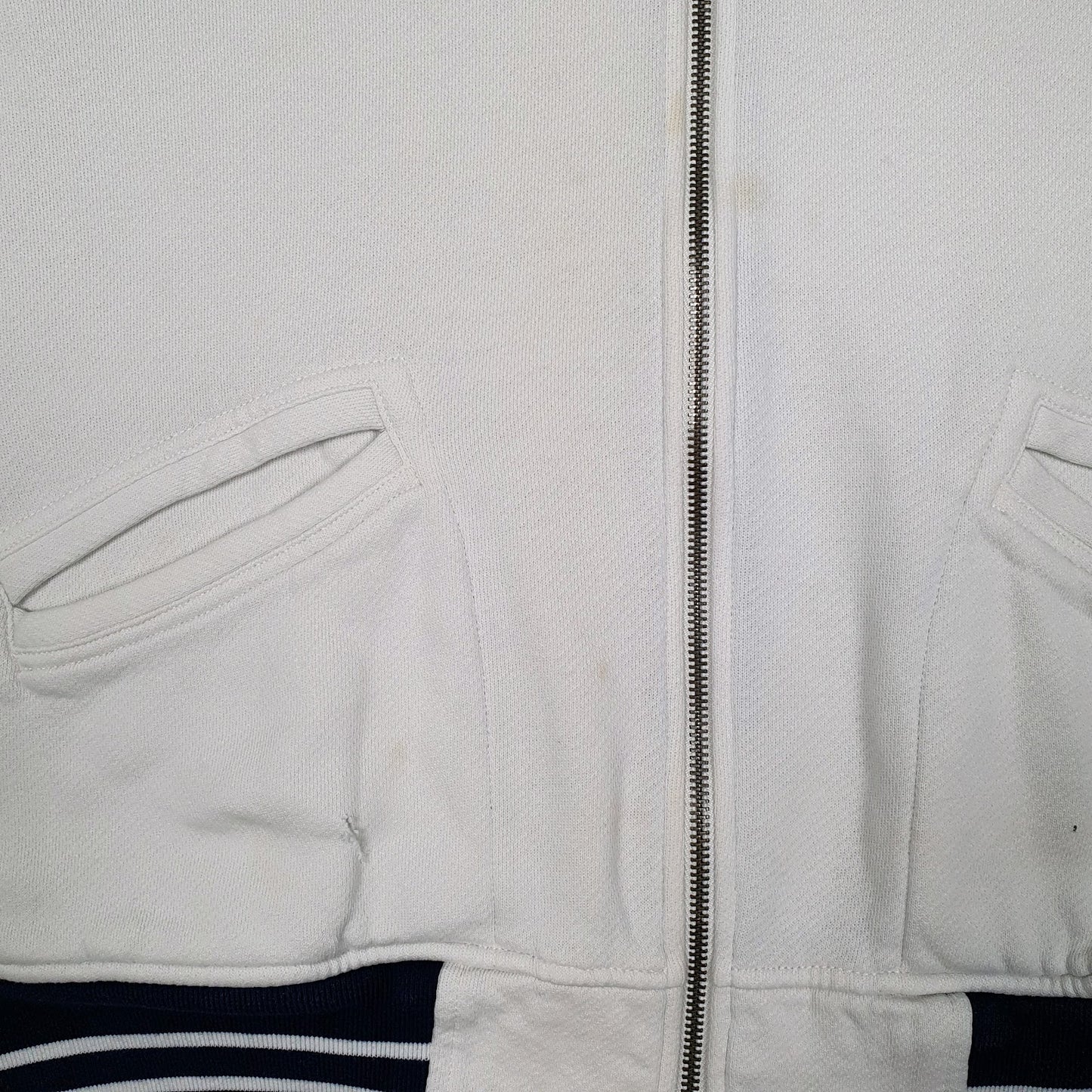Mens White Polo Ralph Lauren  Full Zip Jumper